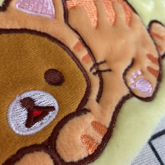 San-X Rilakkuma “Relax Bear” coin purse NWT - Picture 2 of 6
